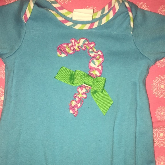 Ric Rac & Ruffle Christmas Outfit - Picture 2 of 3